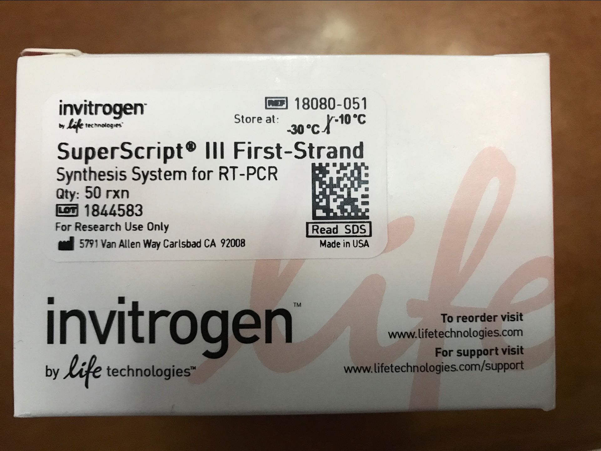 18080051 SSIII First-Strand Synthesis System